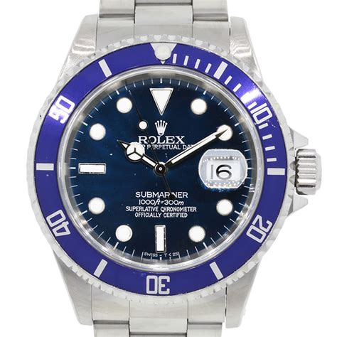 rolex 16610 blue and red|Rolex 16610 blue bezel.